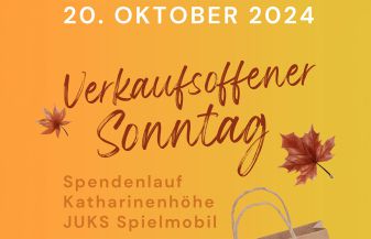 Verkaufsoffener Sonntag