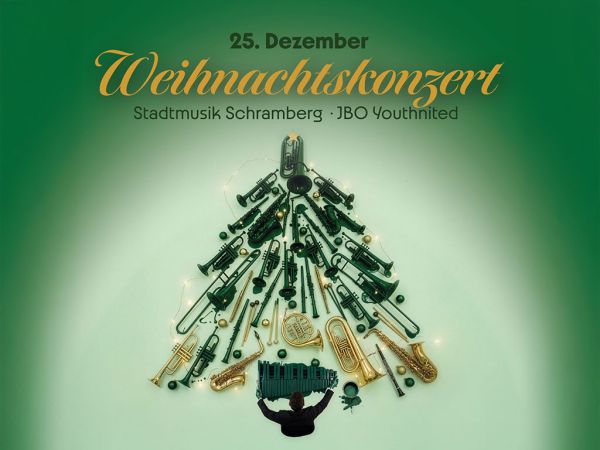 Weihnachtskonzert der Stadtmusik Schramberg am 25.12.2025